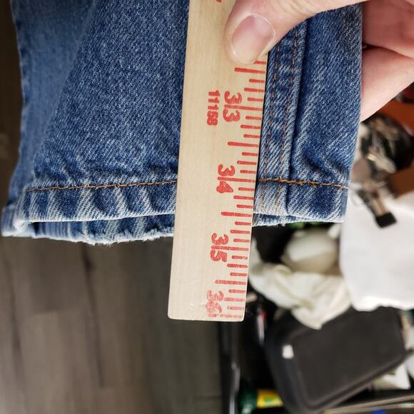 Eddie Bauer Straight Classic Fit Blue Jeans Mens Sz 40Tx36 (39 X‎ 34.5 Actual) - Picture 11 of 15